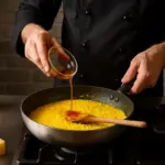 Come si cucina il risotto alla milanese? Il trucco dello chef per un colore perfetto