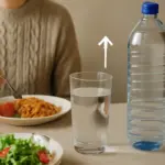 Quanta acqua serve davvero a tavola durante i pasti? La risposta che aiuta la digestione