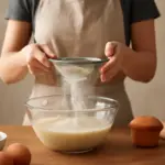 Perché si setaccia la farina nella preparazione dei dolci? Un dettaglio che assicura leggerezza e impasti senza grumi