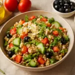 Ricetta insalata di farro ricca: l’aggiunta che dà gusto senza appesantire