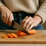 Come usare il coltello da cucina in sicurezza? Il trucco per evitare incidenti mentre affetti velocemente