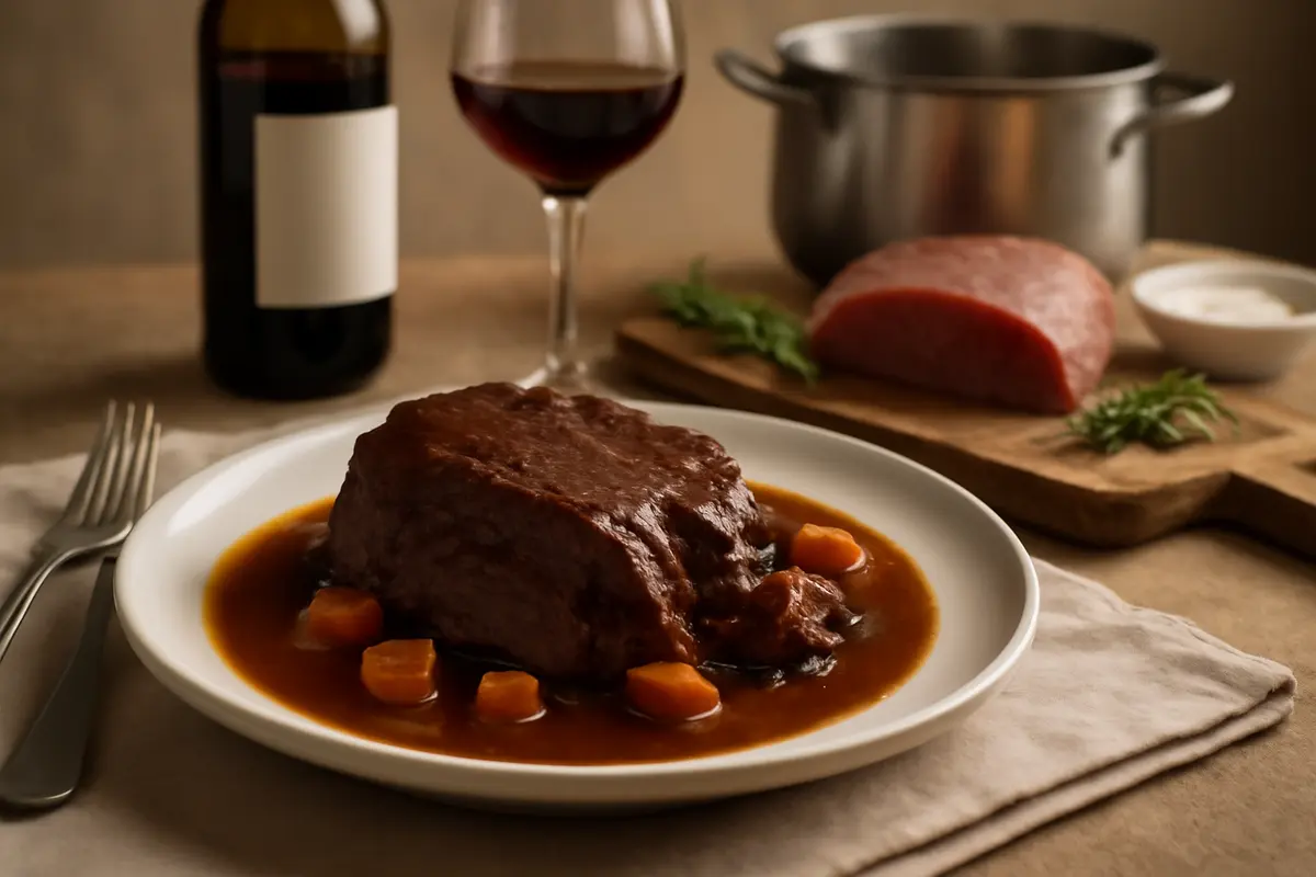 Brasato al Barolo piemontese: come ottenere la carne tenera senza sbagliarci