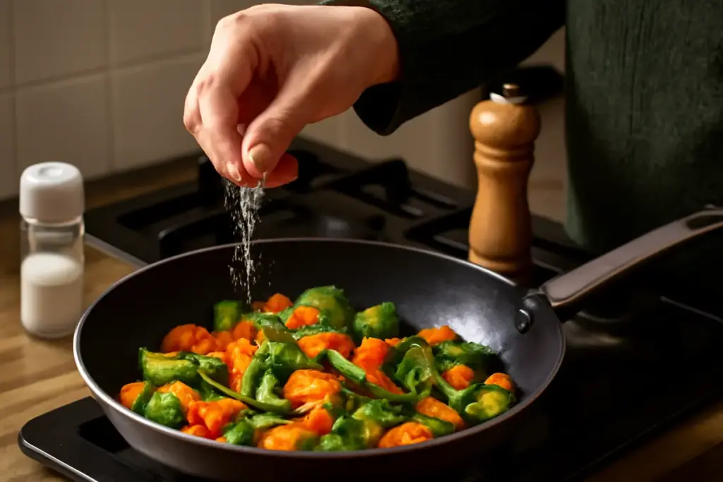 Qual è il momento giusto per salare le verdure in padella? Un dettaglio che cambia radicalmente il risultato finale