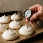 Come ottenere meringhe perfette: il segreto della temperatura per evitare crepe