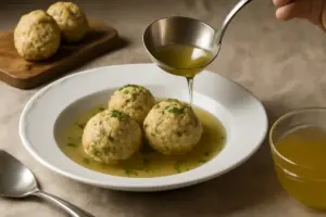 Come servire i canederli trentini? Il suggerimento per ottenere il brodo limpido