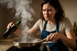 Cosa evitare quando usi gli oli in cucina? Il punto di fumo che spesso si dimentica